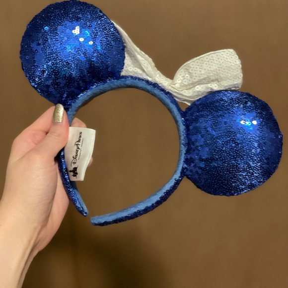 Blue Star Minnie Ears - Picture 2 of 2